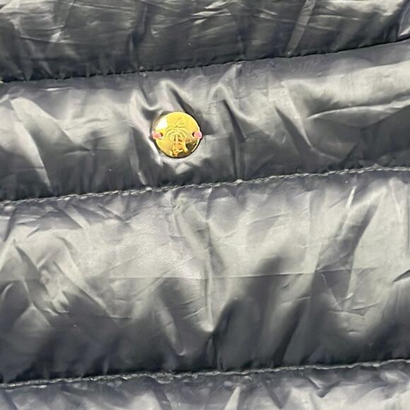 Lilly Pulitzer XS Down Navy Blue Puffer Vest Allie Packable‎ - Picture 11 of 12